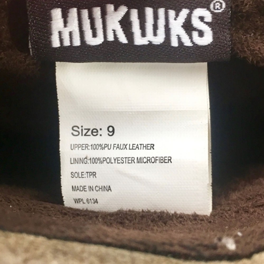 NWOT Muk Luks Chris Embossed Cuff Boots - Picture 4 of 6